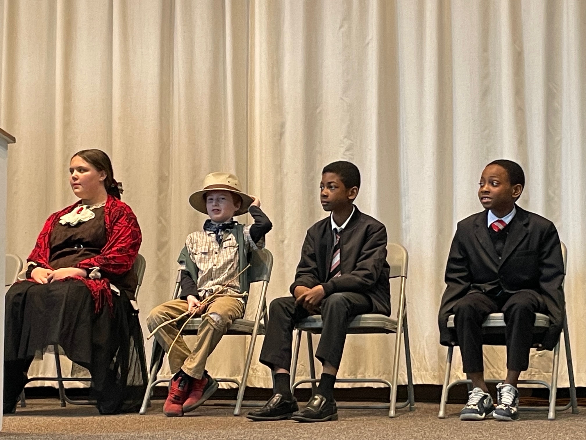 Social Studies Fair: Living Wax Museum